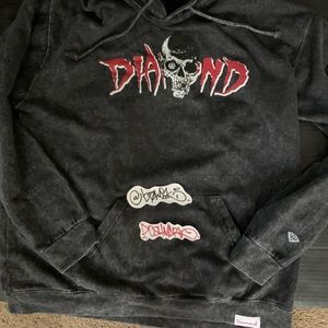 Diamond Supply Co. XL Black Hoodie New w/o tag